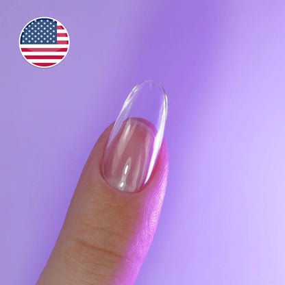 nails frs capsule américaine forme medium amande natural 