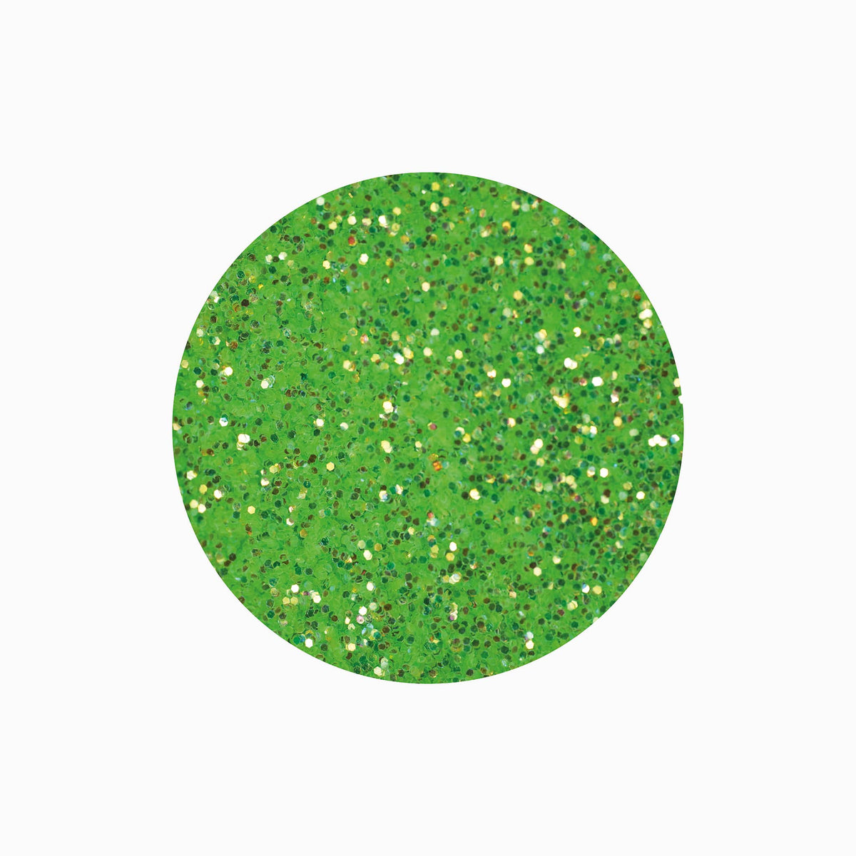 Néon glitter green