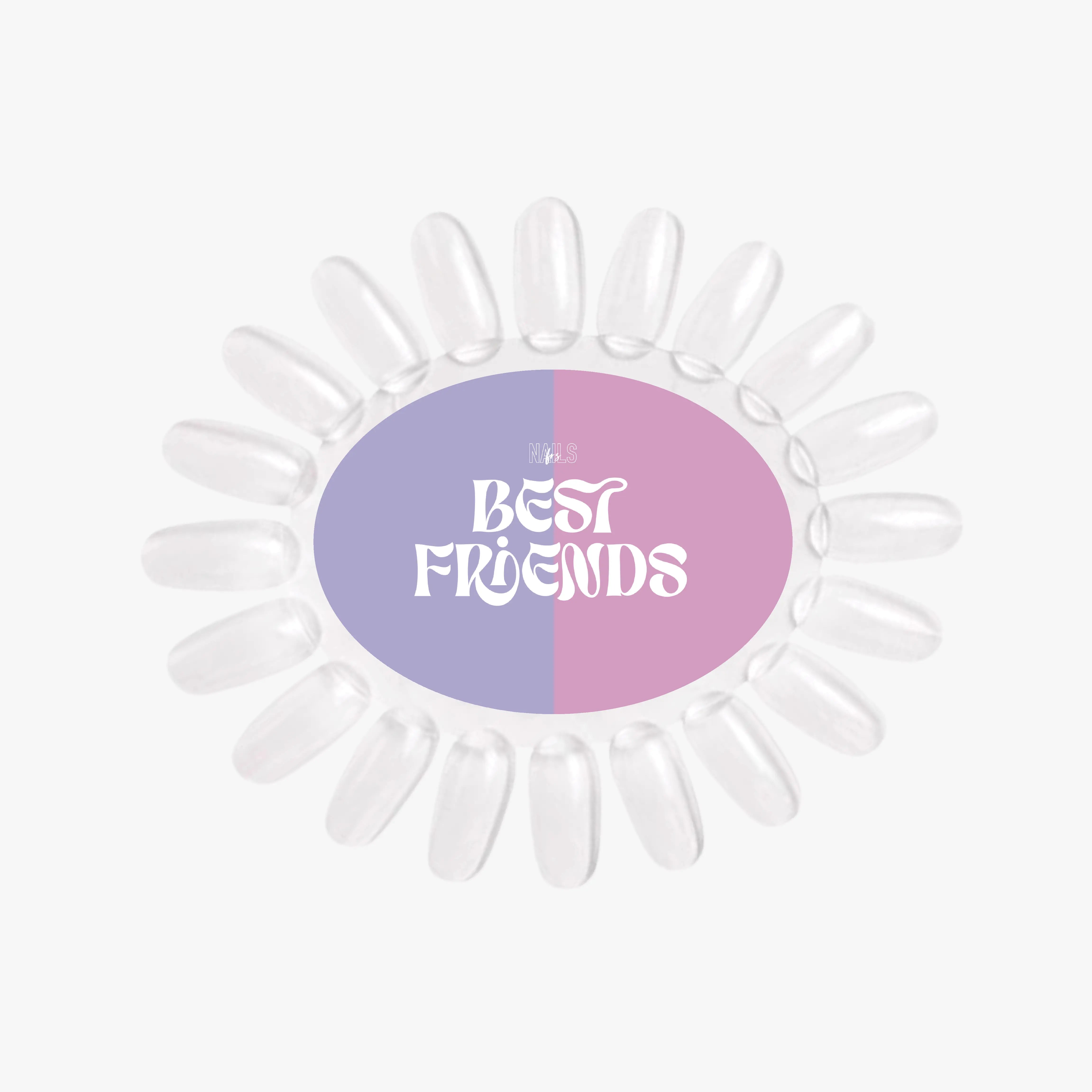 nuancier rond nails frs best friend transparent 