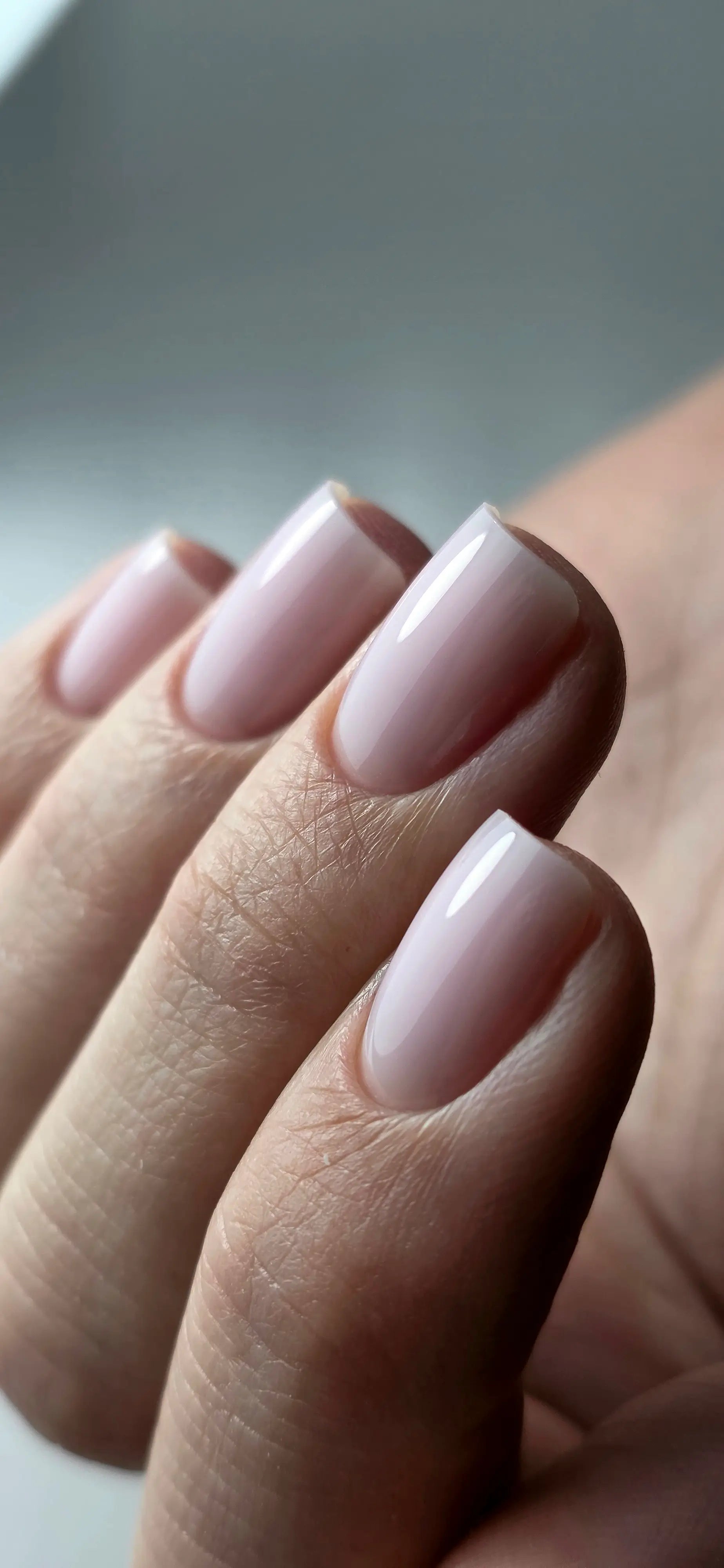 photo ongle nails frs couleur nude clean girl