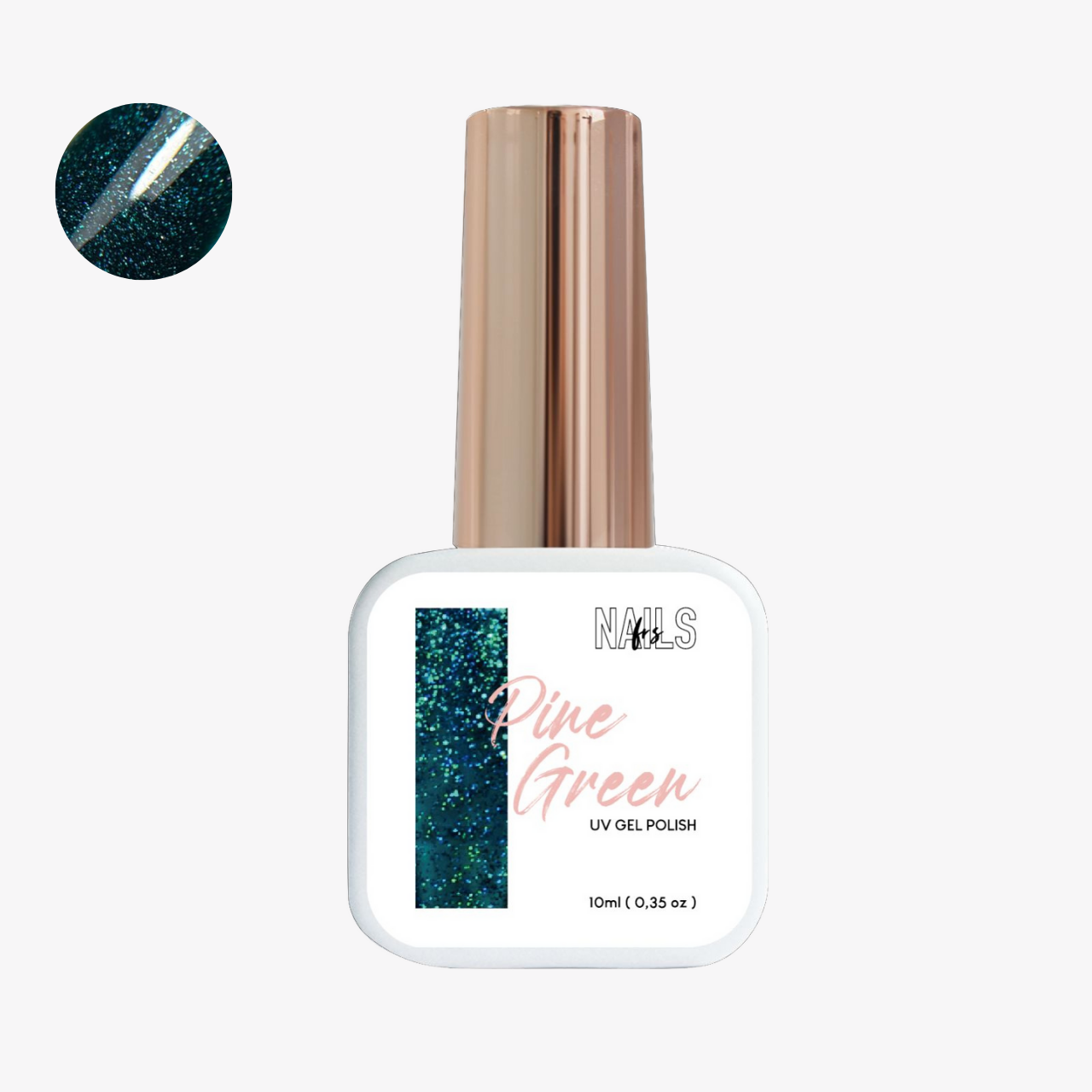 Gel Polish Pine green