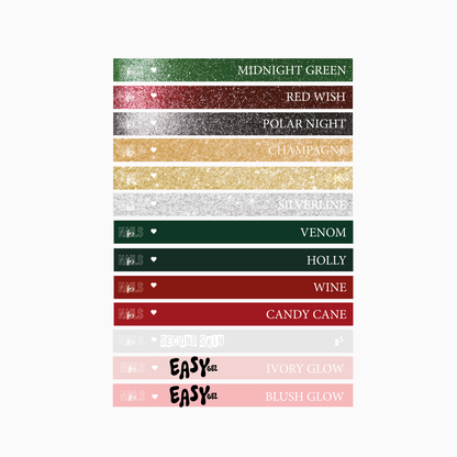 Stickers nuancier NAILS FRS