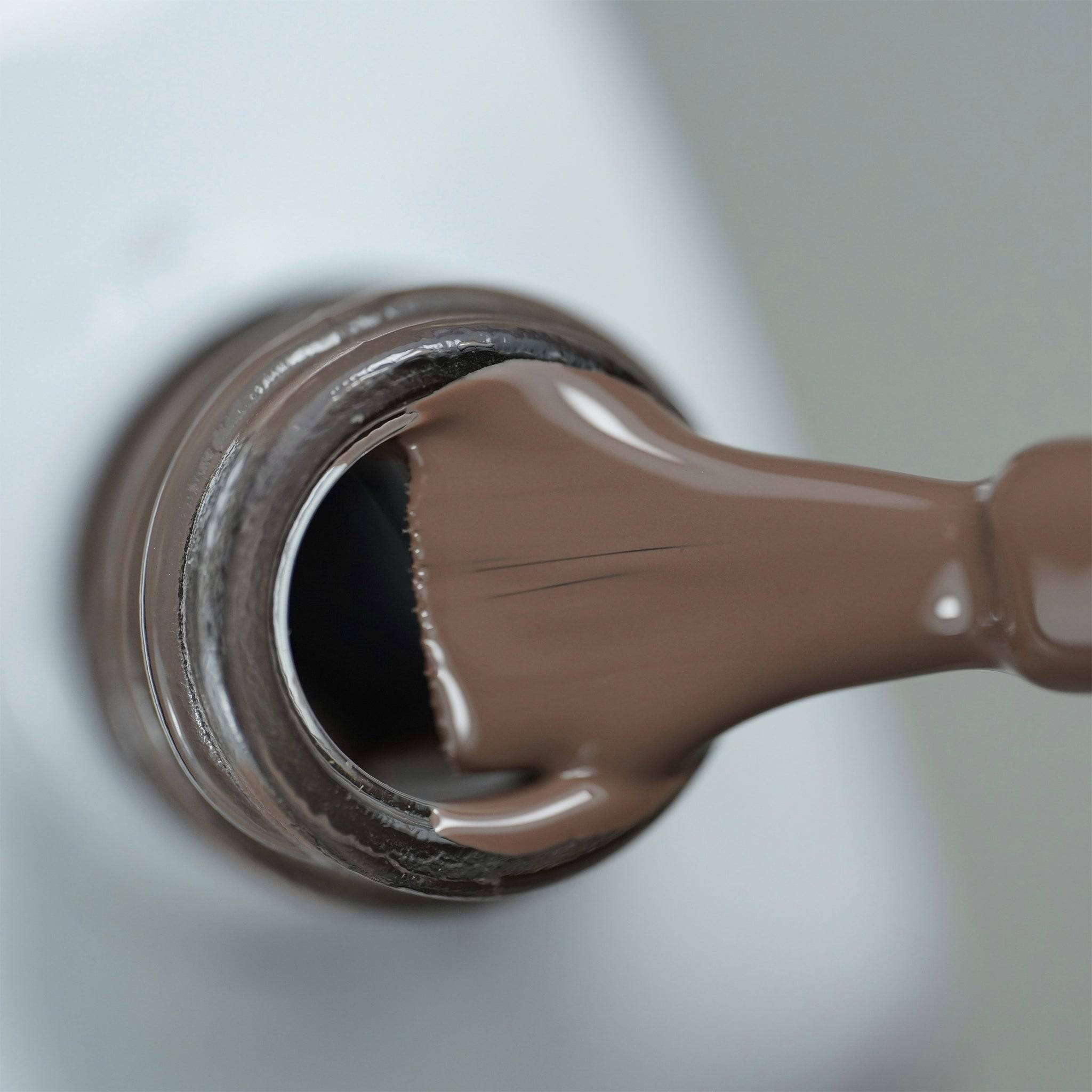 Gel polish coffee - Nails frs