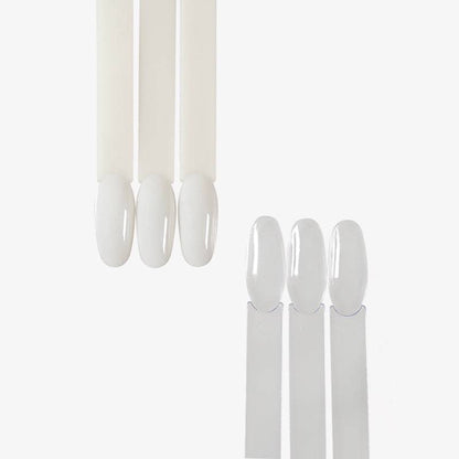 Nuancier Ovale CLEAR / NUDE  50 pcs - Nails frs