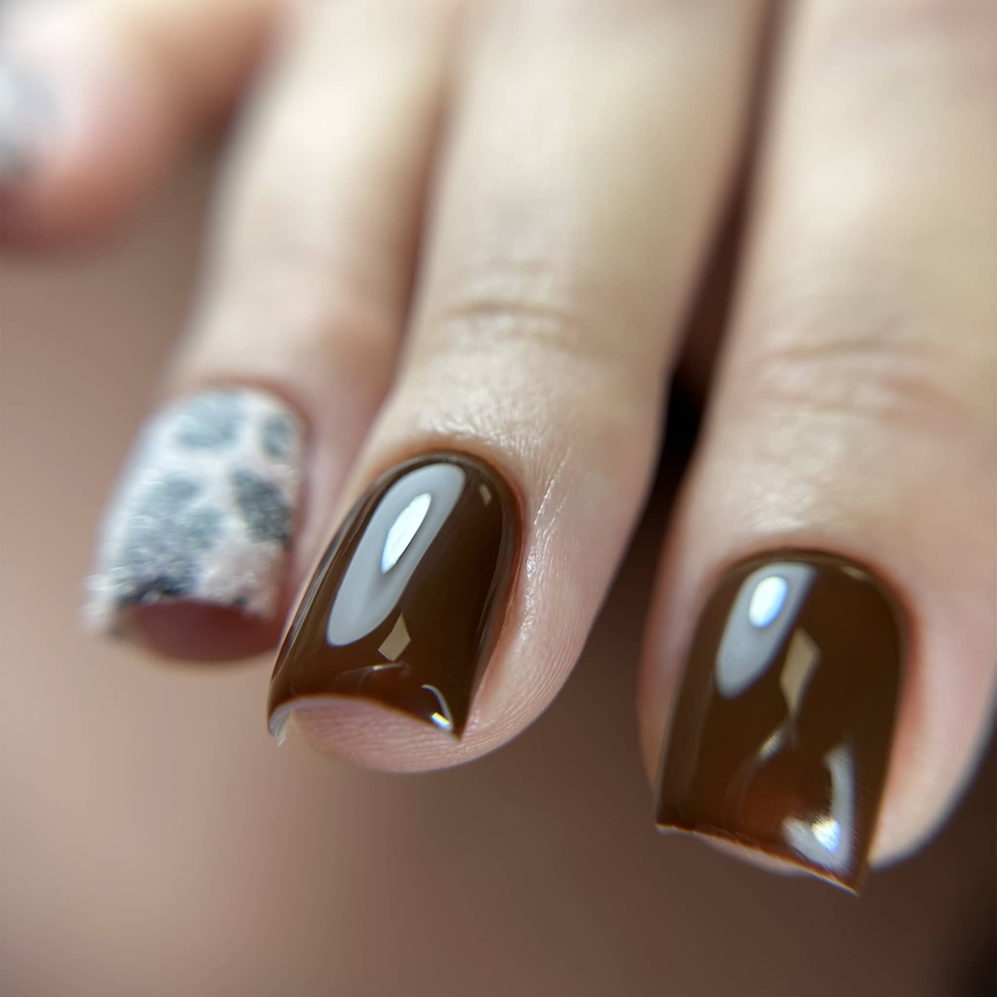 Gel polish espresso - Nails frs
